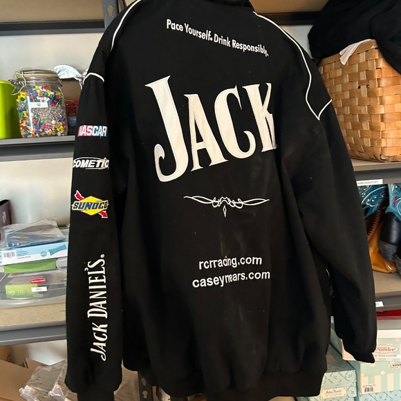 Jack Daniel’s Vintage Race Car Jacket - Picture 2 of 2